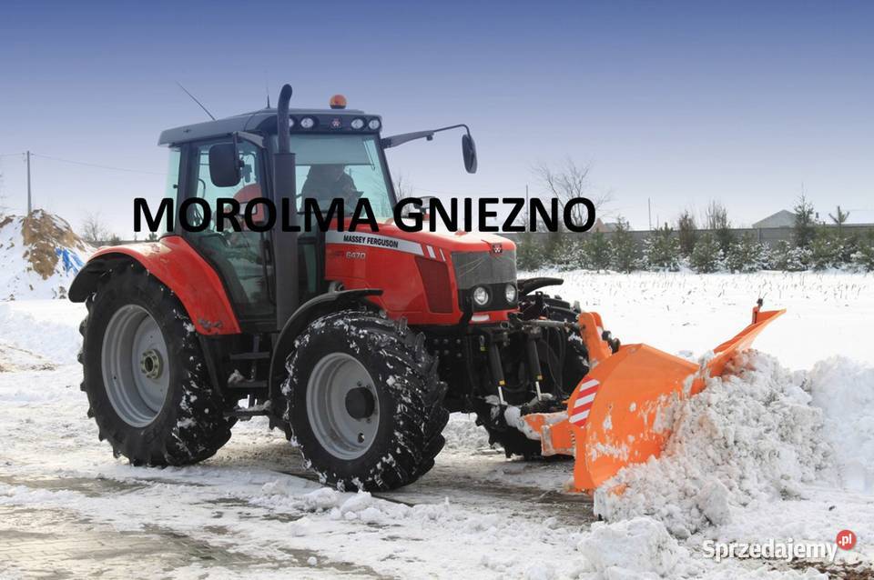 Pług śnieżny ciężki składany do śniegu strzałka Zabrze