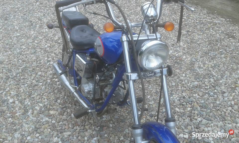 Sprzedam motor CHOPPER w okazyjnej Zadbany metalic