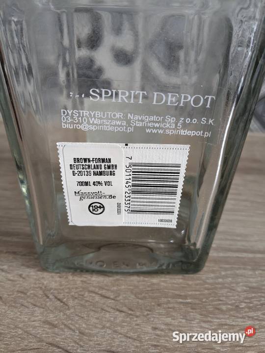 Tequila Herradura 07l PUSTAkolekcjonerska real sprzedam
