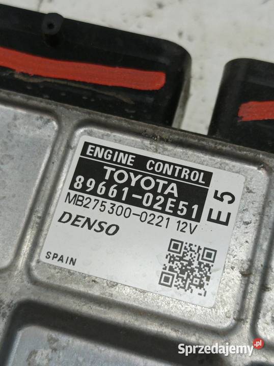 STEROWNIK SILNIKA 8966102E51 16 B 122 Toyota sprzedam