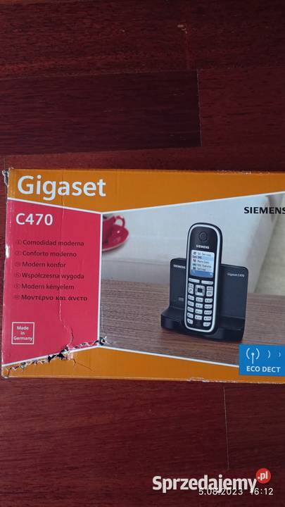 Telefon bezprzewodowy SIEMENS Gigaset C470 Wieluń