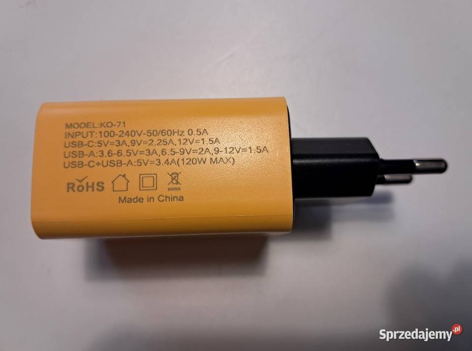 Ładowarka 2x USB plus 2x USBC odbiór Kraków sprzedam