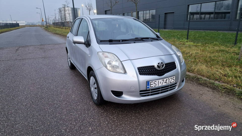 Toyota Yaris 10 2007r Salon Klima 5drzwi Pabianice
