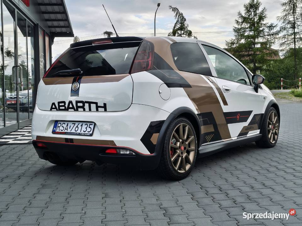 Fiat Punto ABARTH PIĘKNY Niski Oryg Przebieg 114KM Zarszyn
