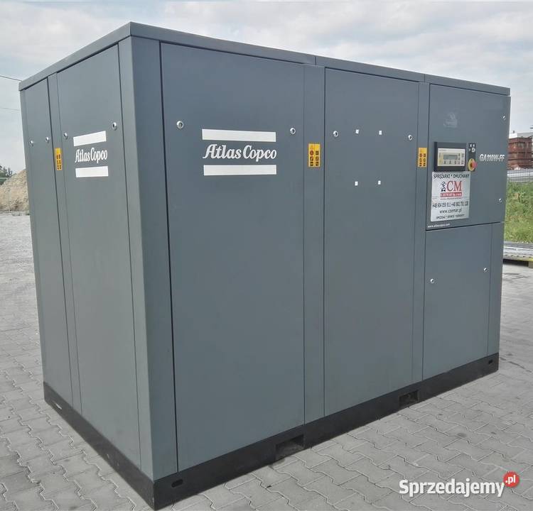 Sprężarka śrubowa kompresor ATLAS COPCO GA110 opolskie Wilków