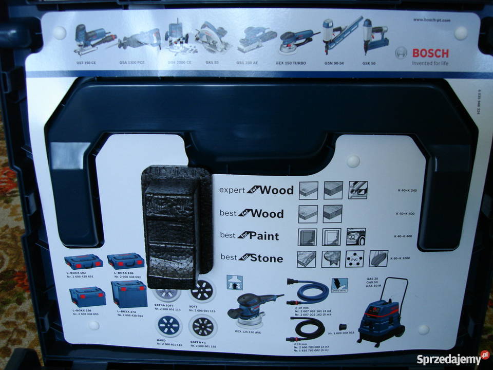 Szlifierka mimośrodowa BOSCH GEX 125 150 AVE Gorlice