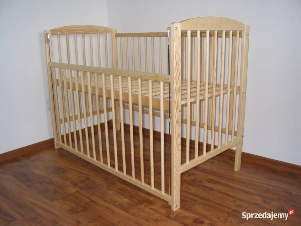 Łóżeczko 12060 opuszczany bok wielkopolskie Złotów sprzedam