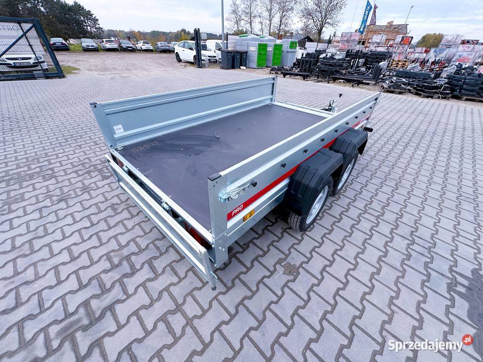 TEMARED PRO 26152 przyczepa dwuosiowa 264 x 150 Cegielsko