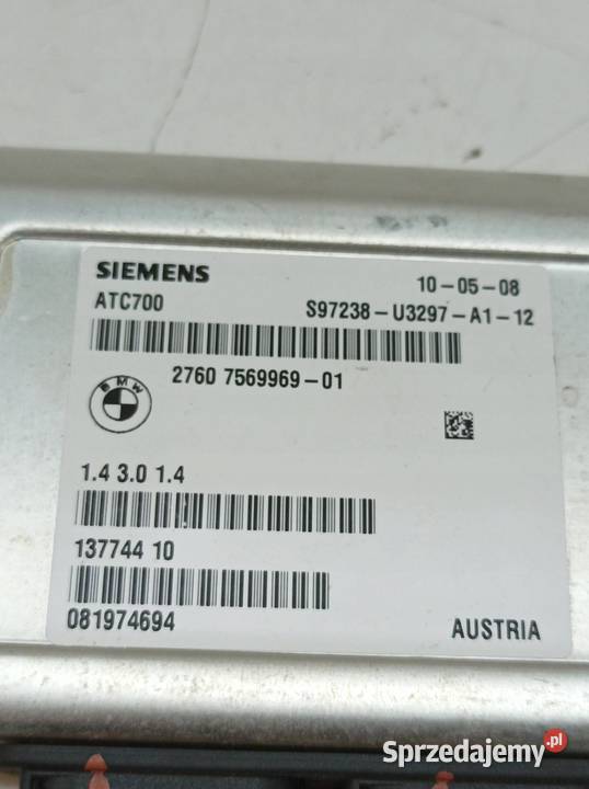 MODUŁ 7569969 Bmw X5 II 20062013 E70