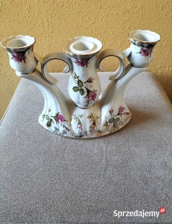 Zestaw świeczników porcelanowych Chodzież zachodniopomorskie Koszalin