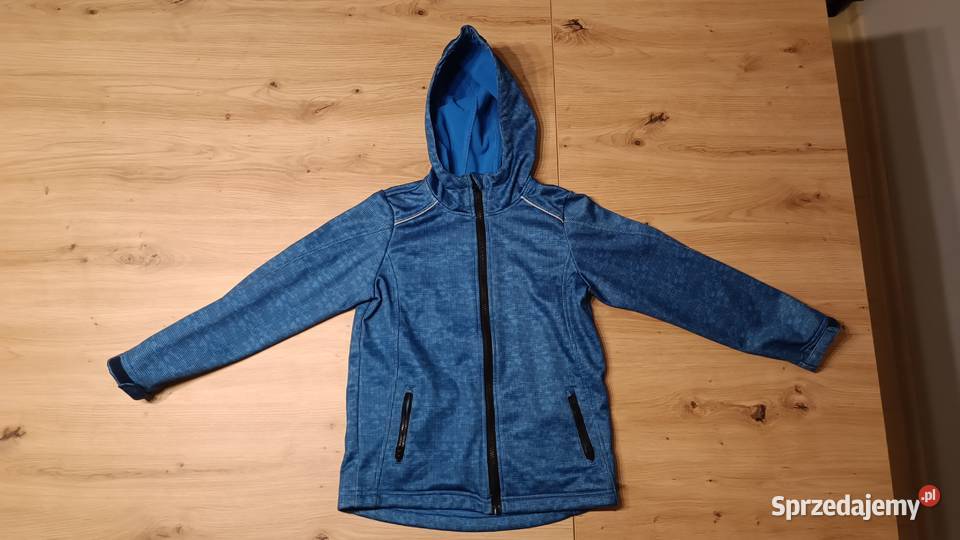 Kurtka wiatrówka Softshell niebeiska wiek 810 Łódź sprzedam