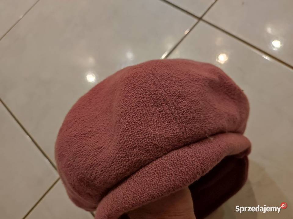 beret czapka kaszkiet wełna kapelusz czapka z