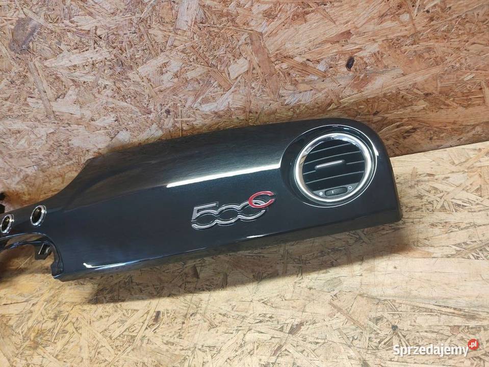 Listwa Blenda Konsoli Fiat 500 51803289 2007 wielkopolskie