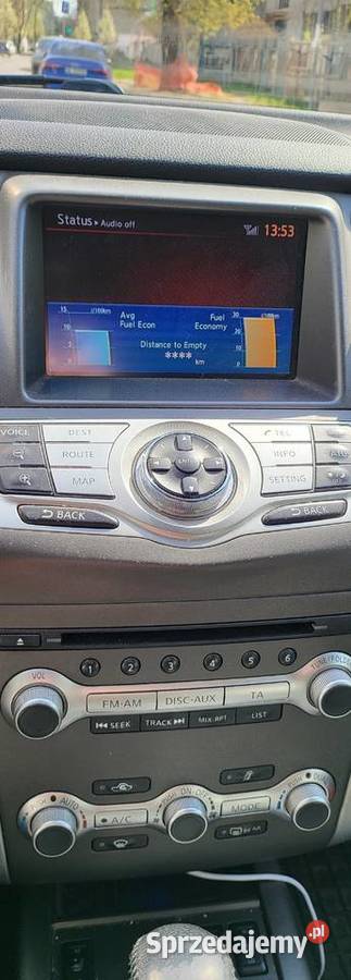 Nissan Murano 25 dCi 4x4 Premium 2012 polift wielofunkcyjna kierownica Warszawa sprzedam