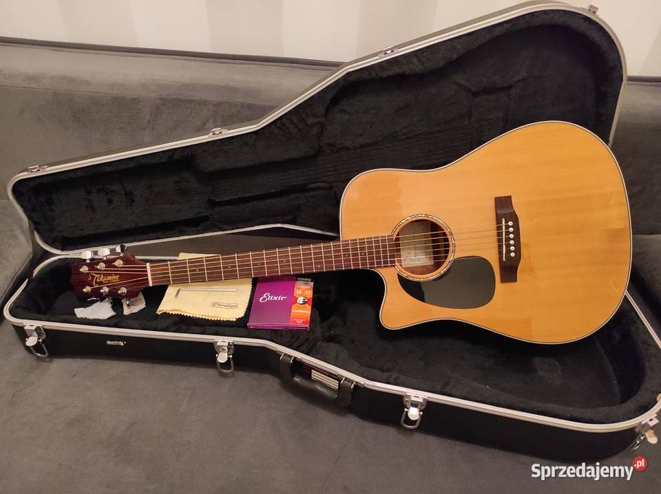 Gitara leworęczna elektroakustyczna Takamine zachodniopomorskie Drawsko Pomorskie sprzedam
