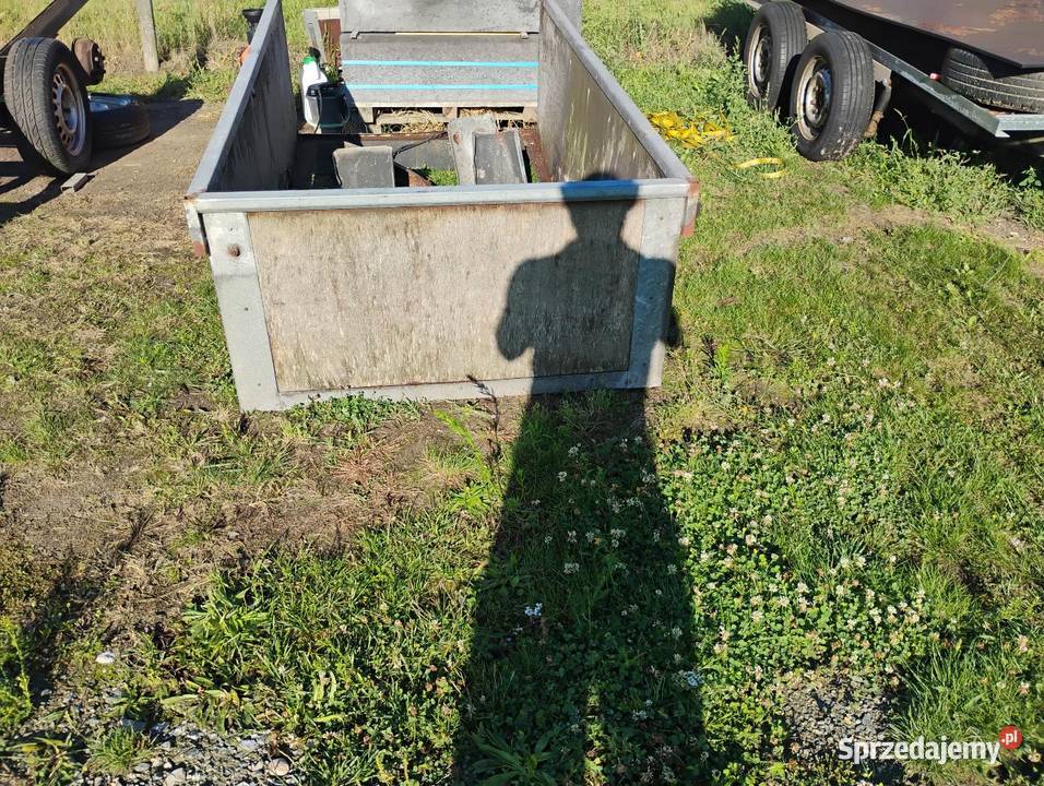 Skrzynia Paka do przyczepki samochodowej 210x110 Do samochodów osobowych Kalisz