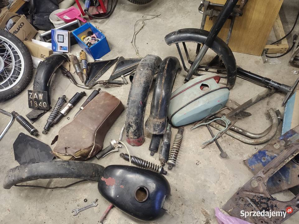 Części wsk wfm SHL jawa cz MZ Romet Simson junak Zamość