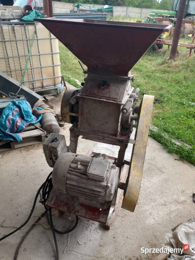 Śrutownik walcowy gniotownik Spomasz sprzedam