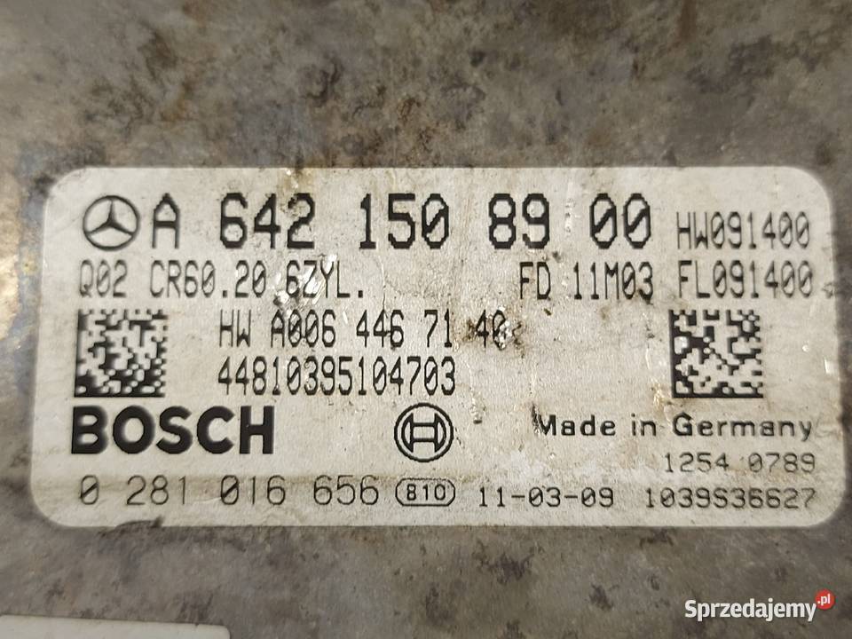 MERCEDES W212 30 CDI 11r sterownik silnika Kielce