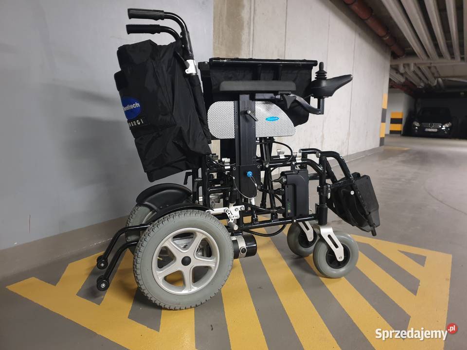 Wózek inwalidzki elektryczny składany Warszawa Sprzęt rehabilitacyjny i ortopedyczny