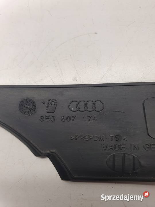 ZAŚLEPKA OSŁONA HALOGENU AUDI A4 B7 8E0807174 śląskie