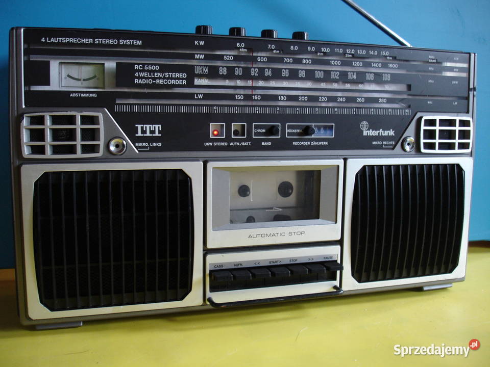 Radiomagnetofon ITTINTERFUNK RC5500