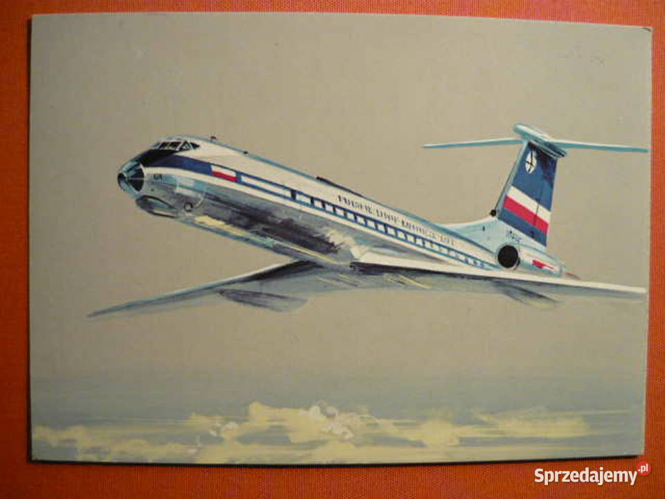 Pocztówka Grabiański Tupolew Pocztówki i karty telefoniczne Myszków