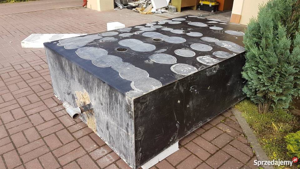 Zbiornik stalowy na wodę 1300 litrów Lublin