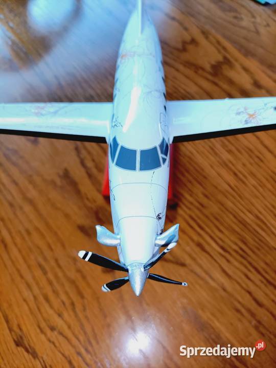 Model samolotu PILATUS PC12NG Poznań