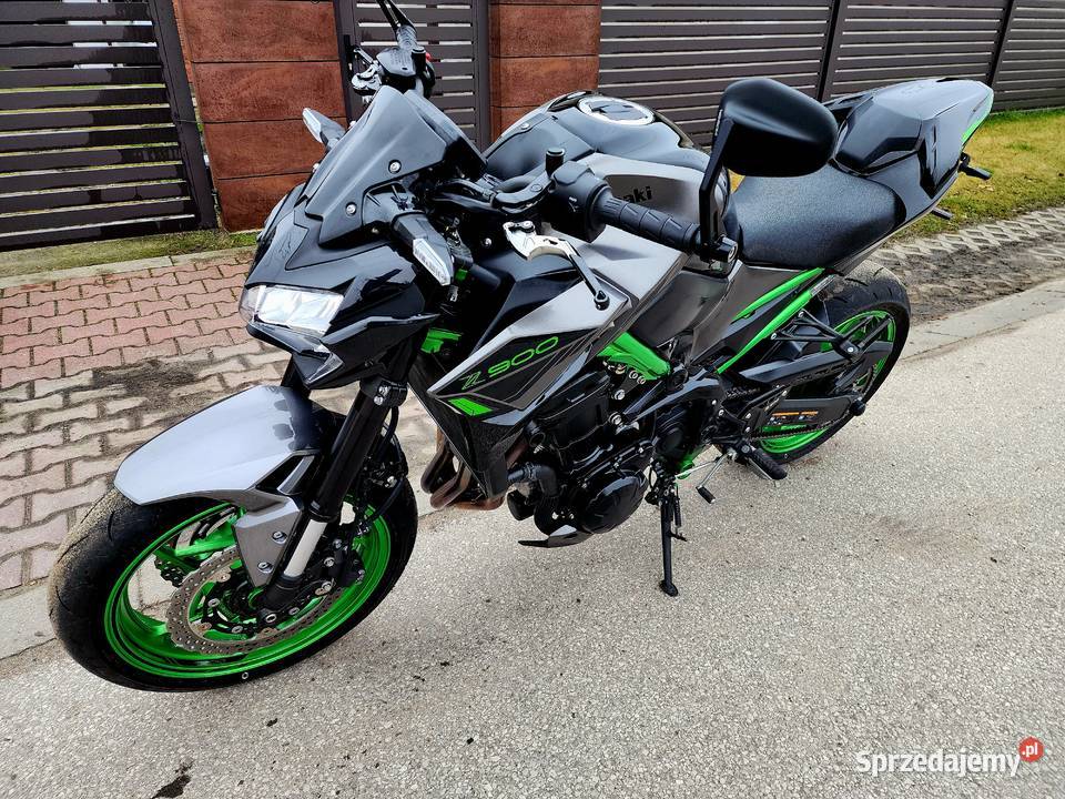 Kawasaki Z900 24 pełna moc dodatki sportowy Łask