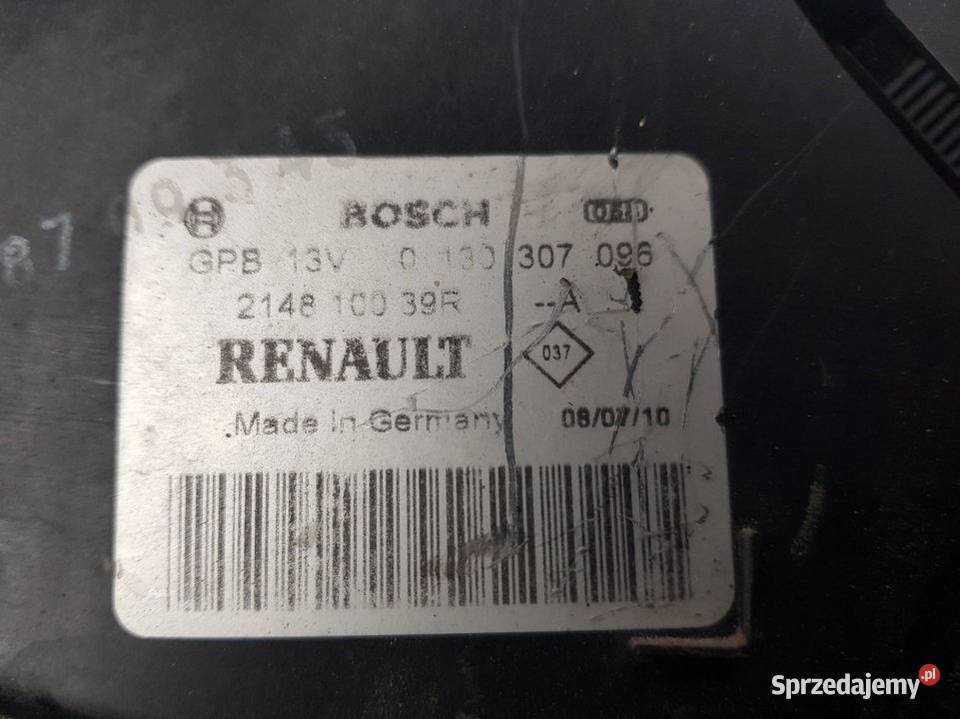 WENTYLATOR CHŁODNICY 214810039R RENAULT LAGUNA kujawsko-pomorskie Lipno