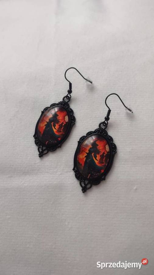 Gotyckie kolczyki Gothic Witch Alternative Kolczyki Olkusz