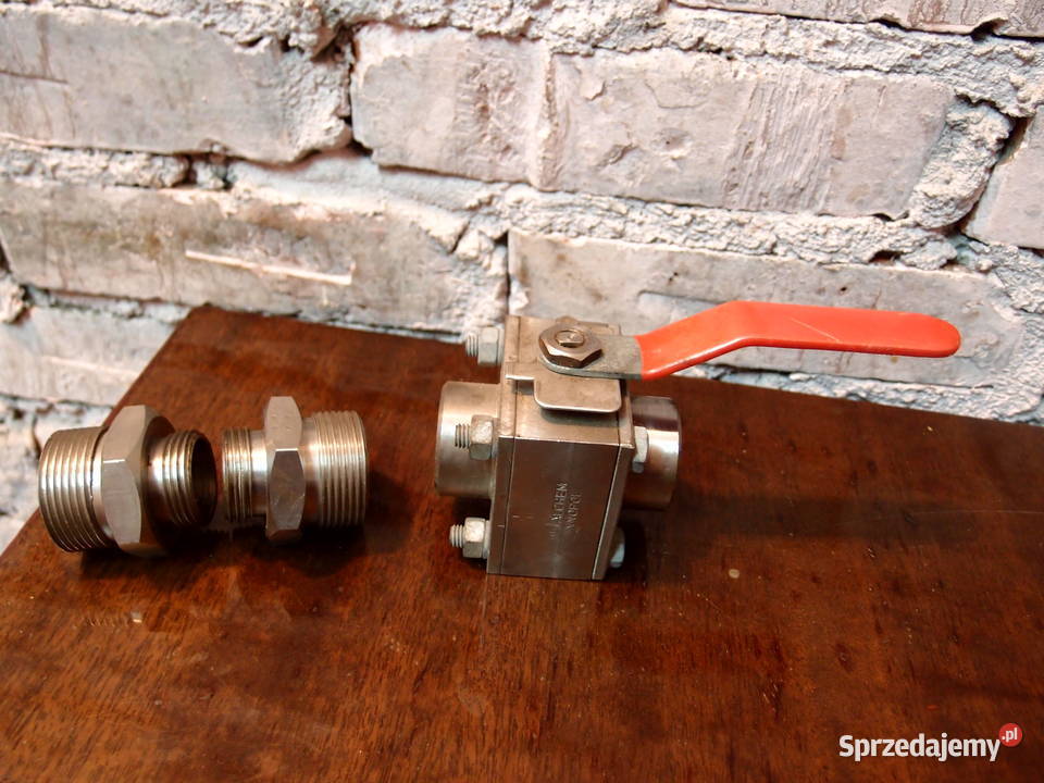 Zawór kulowy DN25 1cal nyple redukcyjne 1cal na Pozostałe Łódź sprzedam