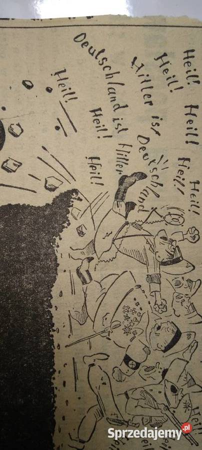 Druk ulotny 1939r podlaskie Sejny