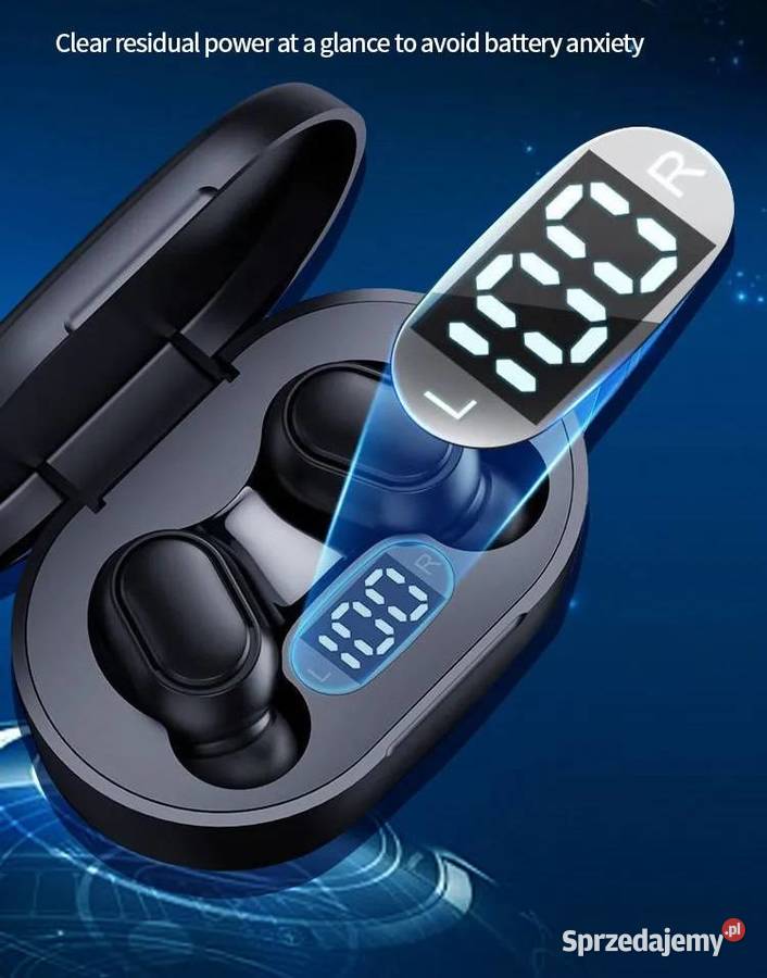Słuchawki E7S Bluetooth 50 Sportowe z Mikrofonem Sieradz