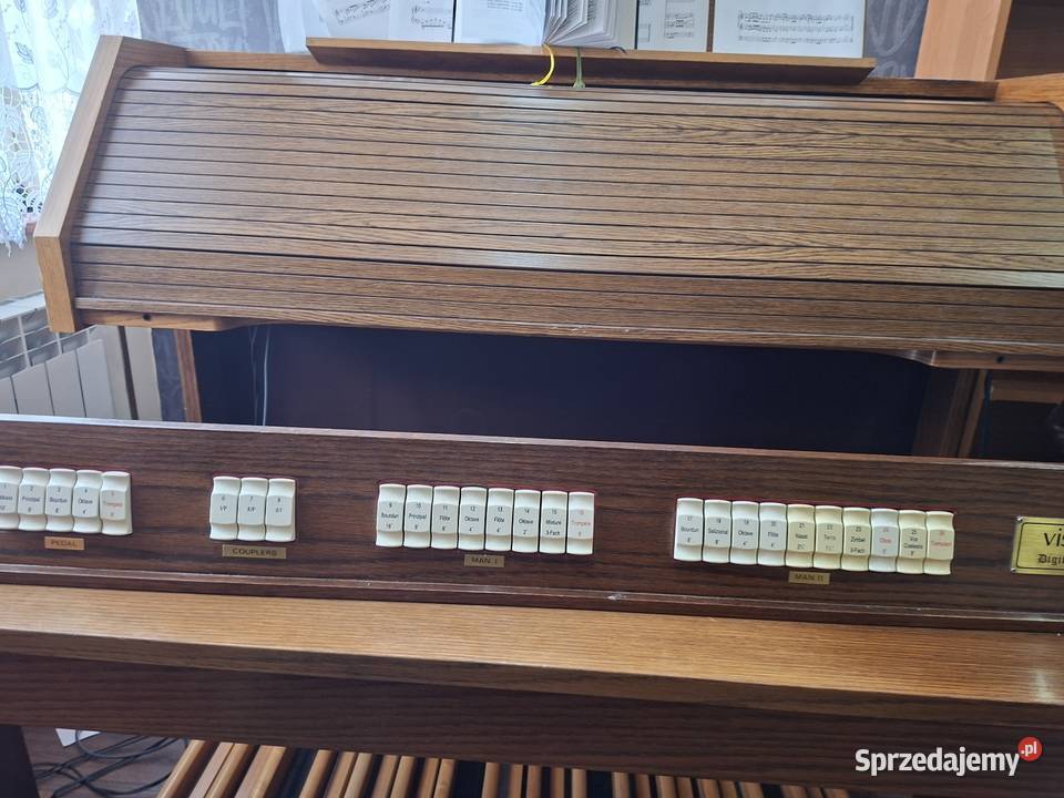 Kontroler midi do grand orgueHauptwerk Wszachów