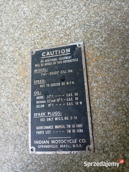 Indian 741 Bydgoszcz sprzedam