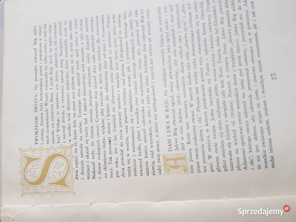 Opowieści biblijne Zenon Kosidowski 1963 świętokrzyskie Kielce