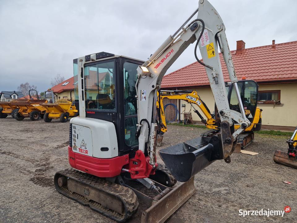 Minikoparka Takeuchi TB 23R 2018r 27tony Ryżki