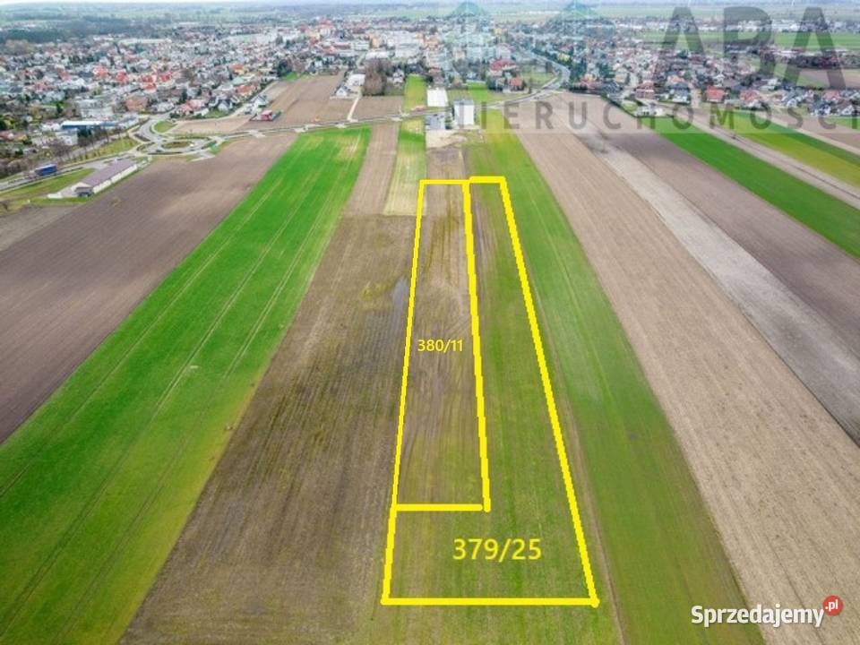 DZIAŁKA INWESTYCYJNA SŁUPCA POD ZABUDOWĘ MN i MW Słupca sprzedam