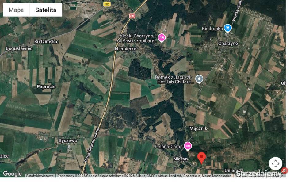 DUŻA DZIAŁKA Budowlana 6835 m2 z projektem i 6835m2 Kołobrzeg