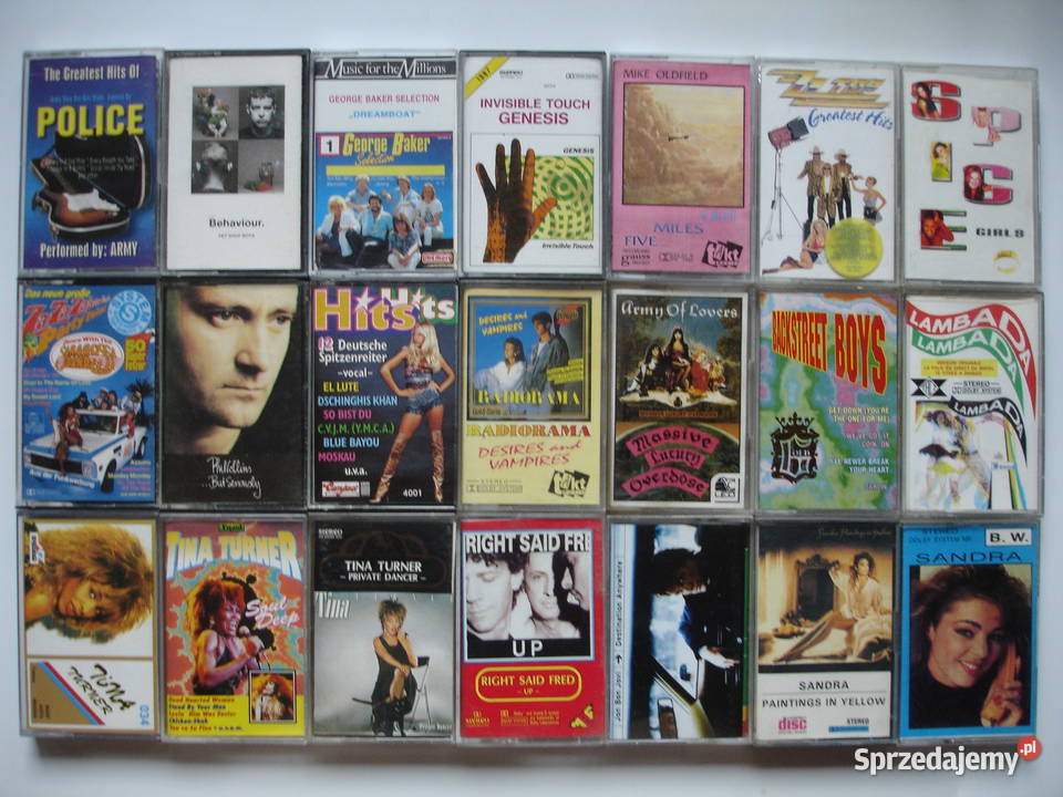 Oryginalne KASETY magnetofonowe 1 płyta Muzyka Zielona Góra