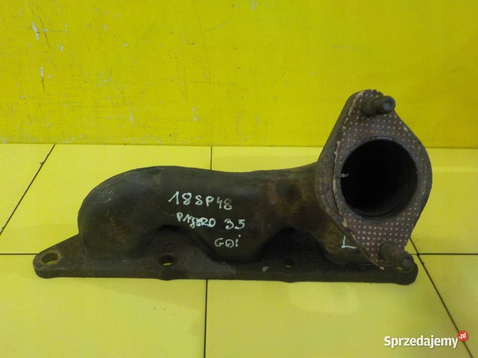 MITSUBISHI PAJERO 35 GDI 02r 203 6G74 kolektor Układ wydechowy Suków