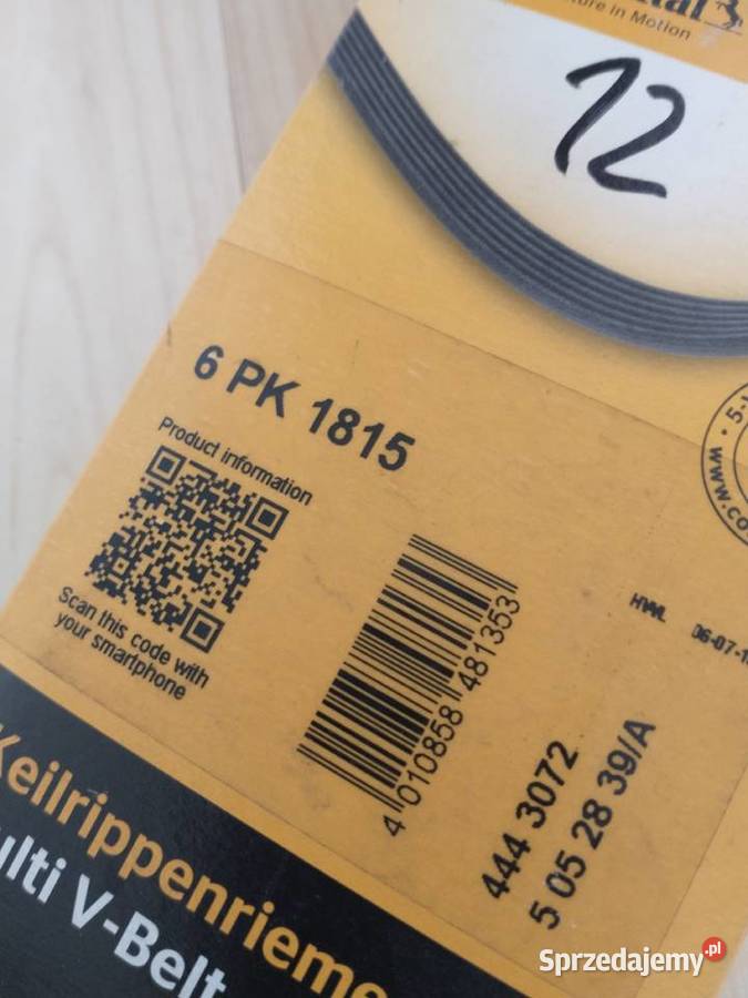 Pasek wielorowkowy skoda roomster osobowe Elementy napędu Jarosław