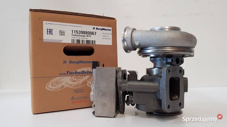 Nowa turbosprężarka BorgWarner KKK 11539880067