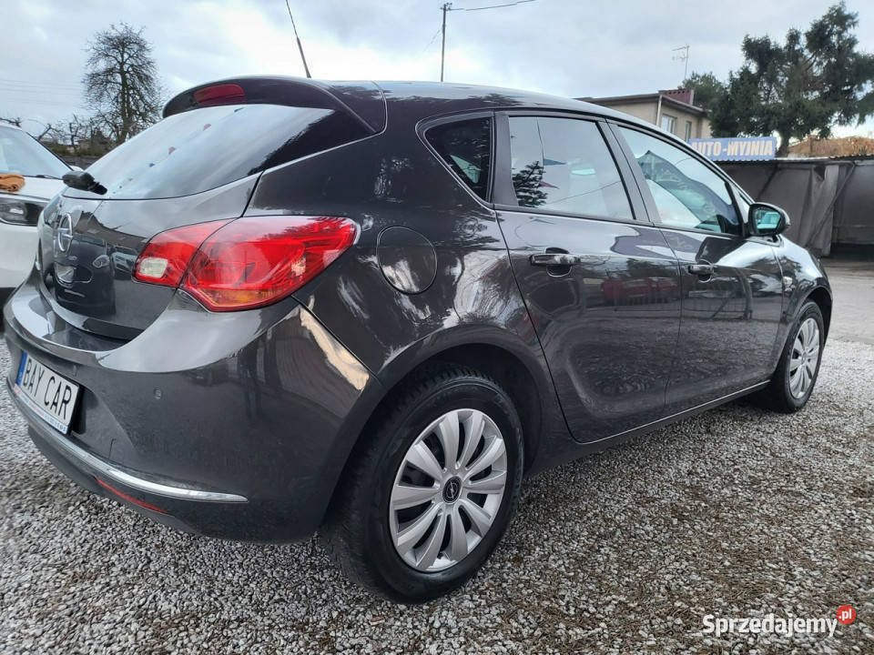 Opel Astra 14 Turbo 120 I Właściciel 100 czujnik zmierzchu Pabianice