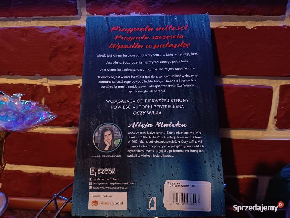 Thriller Psychologiczny Alicja Sinicka WINNA