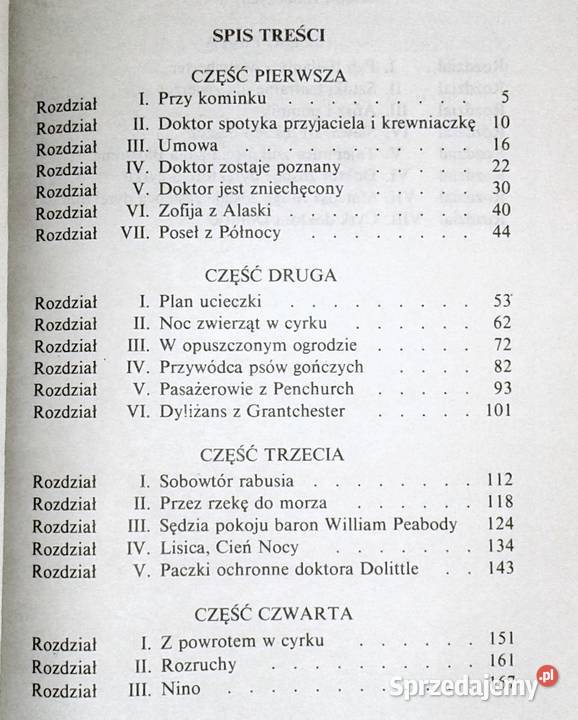 Cyrk Doktora Dolittle Hugh Lofting Chełm sprzedam