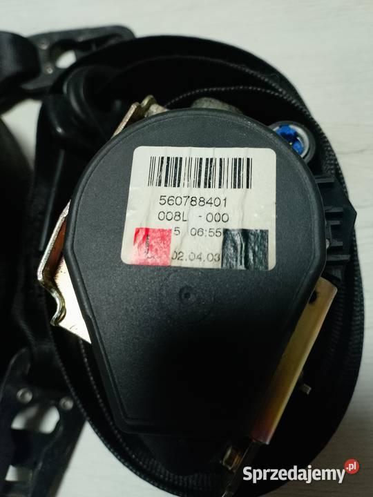 Pasy bezpieczeństwa przód audi a4 b7 Lubsko