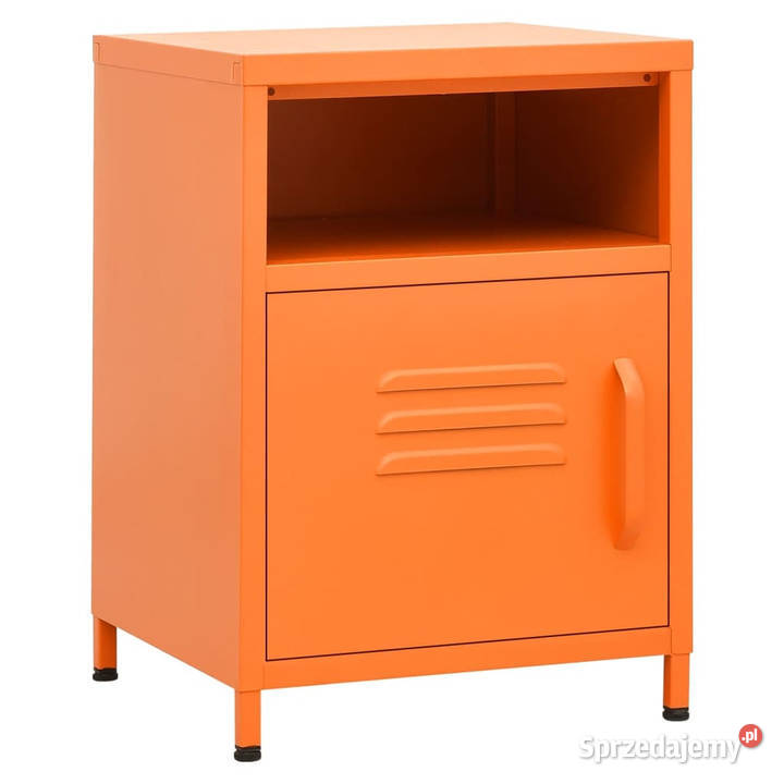 Szafka nocna pomarańczowa 35x35x51 stalowa Warszawa